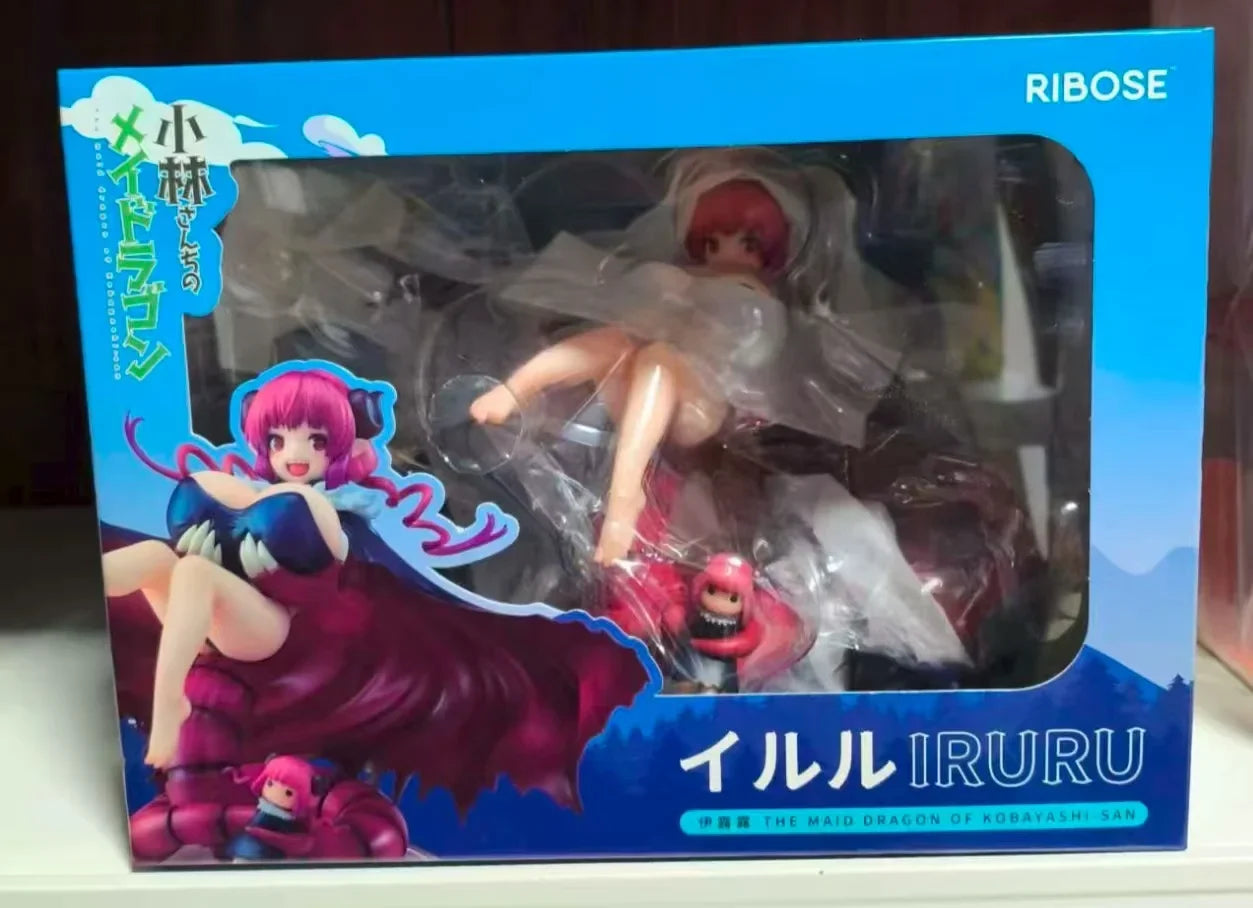 Original RIBOSE The Maid Oragon of Kobayashi-san Elma Iruru Anime Humanoid Decoration Gift