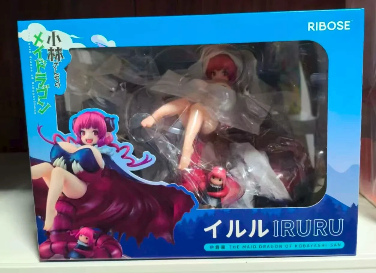 Original RIBOSE The Maid Oragon of Kobayashi-san Elma Iruru Anime Humanoid Decoration Gift