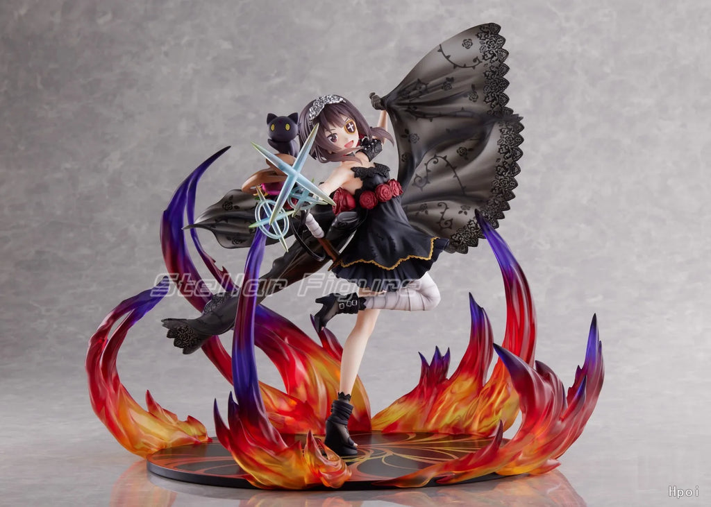 【SF】In Stock F:NEX Blessings for A Wonderful World Megumin 1/7 Scale Figures Model Collection Anime
