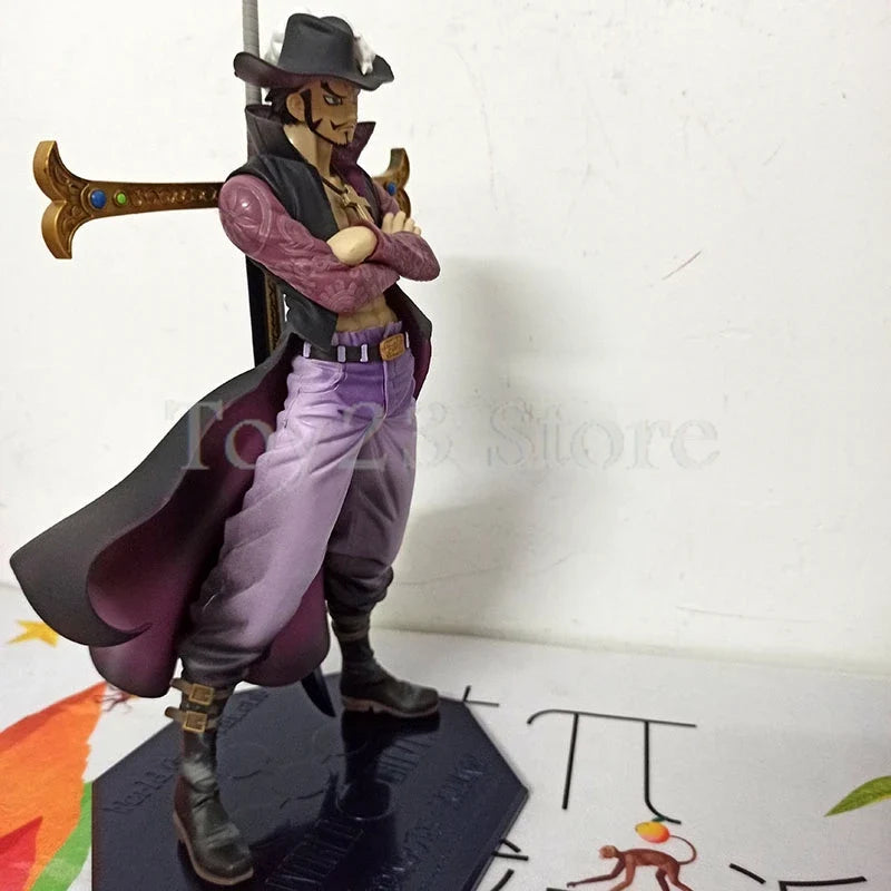 Japanese Anime One Piece Mihawk Dracule Action Figure Collection Model Toy Doll Christmas Gift