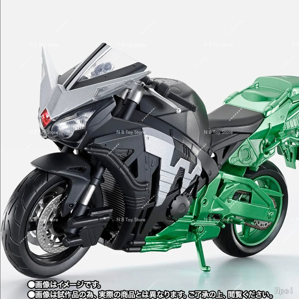 Original Bandai SHF Fengdu Detective: Portrait of Kamen Rider SKULL Tough Guy Motorcycle Gift Figures Collection