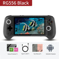 ANBERNIC RG556 Retro Handheld Game Console Android 13 System 5.48 inch AMOLED Screen T820 Video Player Built-in Hall Trigger Fan