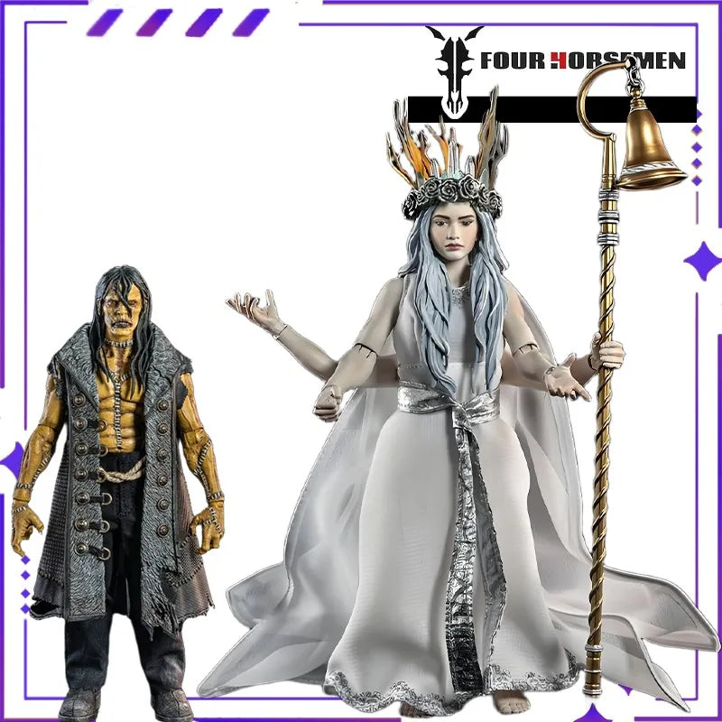 Four Horsemen Studios Genuine Figura Obscura Series Frankenstein und Der Weihnachtsgeist der Vergangenheit: Ein mobiles Modellspielzeug