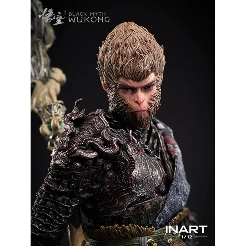 In Stock 100% Original Inart Black Myth Wukong The Destined One in The Bronze Armor Set 1/12 Standard Ver Deluxe Ver Model Toys