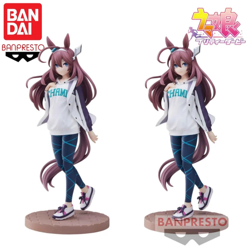 Bandai In Stock Original Pretty Derby Mihono Bourbon Private Outfit Ver. Figurine Character Anime Model Toy Gift