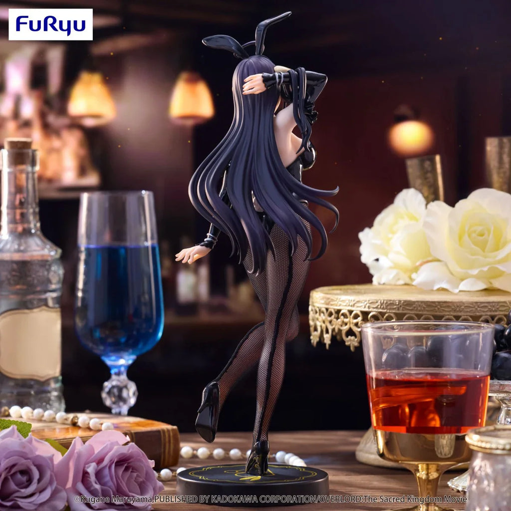 In Stock Original FuRyu Prepainted BiCute Bunnies Overlord Albedo Black Ver. Anime Figure Model Decoration Voluptuous Collection