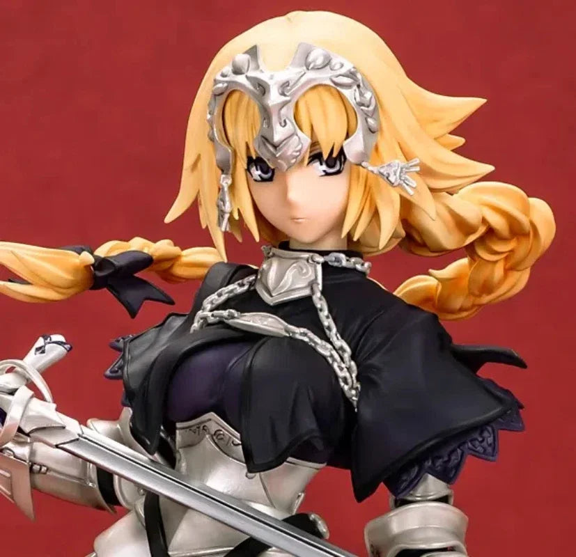 Anime Fate/Zero Joan of Arc Figures kawaii resin GK DIY manual White assembly Model Statue Toys doll Collection Gifts