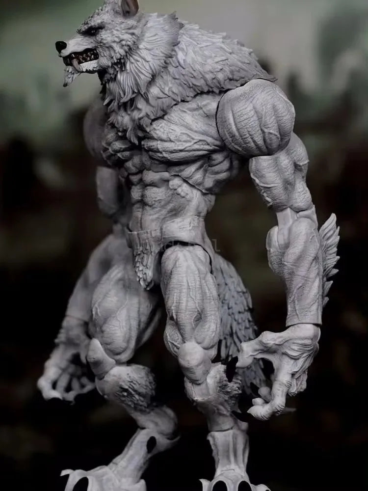 LC The Crypt Fenrir Son Of Loki Nordic Mythological Giant Wolf Full Set 10inch Action Figure Body Fury Animal Model Toys Gifts