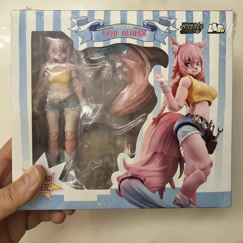 Genuine Ladotoys Model Wolf Girl Candyland Style Era-001cl Liya Fix Ver. 1/12 Model Customized Action Figure Toy Collection Gift