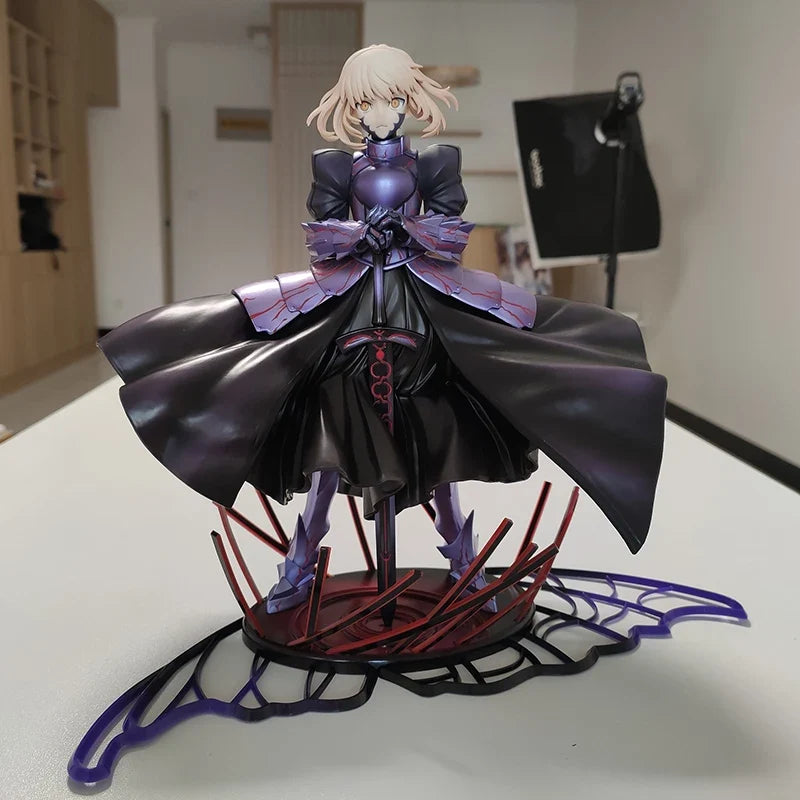 Aniplex Black Saber Matou Sakura Figure Fate/stay Night Saber Alter Makiri No Hai Pvc Action Figure Collection Toys Gk Statue