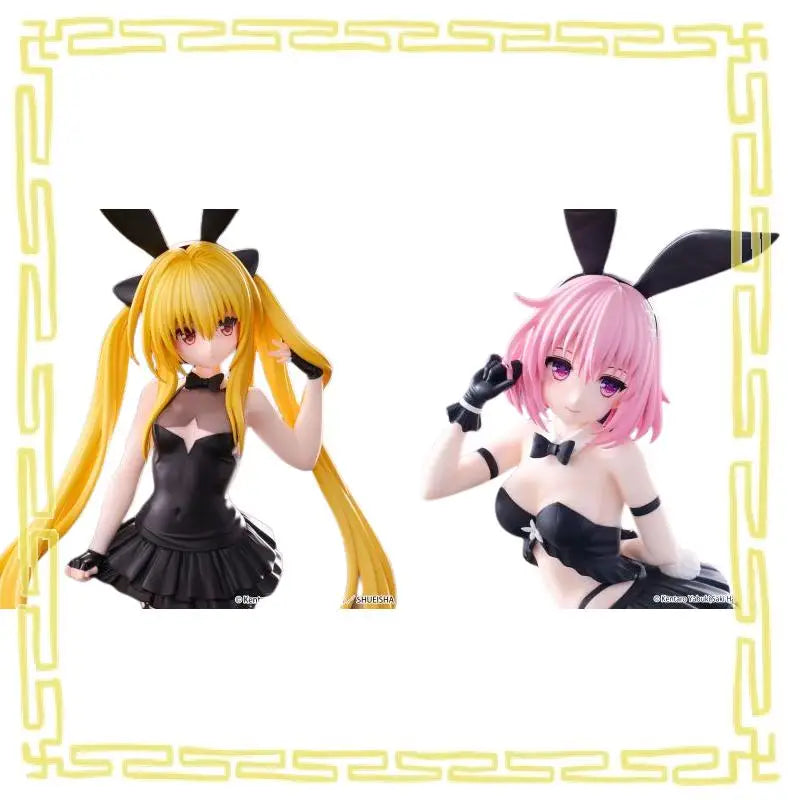 In Stock Genuine Furyu To Love Eve Darkness Momo Belia Deviluke Bicute Bunnies Anime Figure Model Collector Ornament Toy Gift