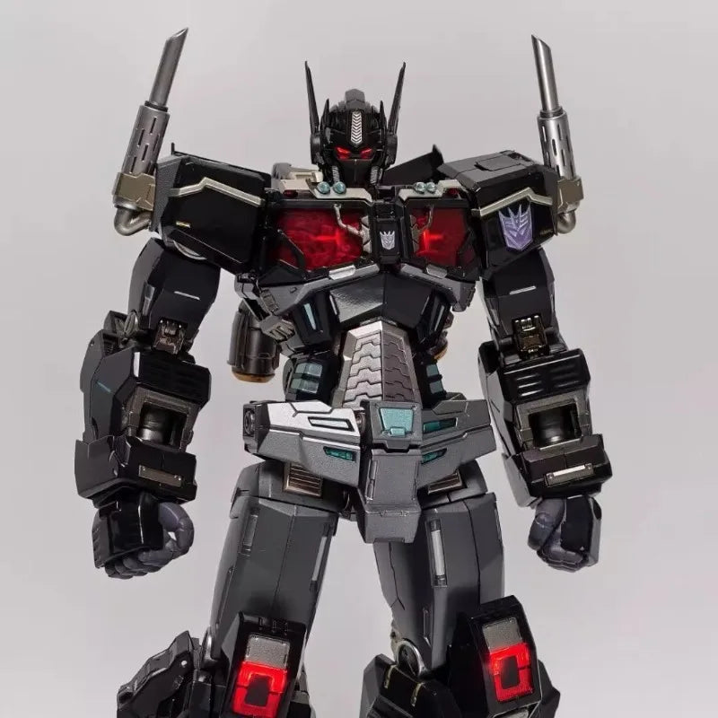 【Auf Lager】Transformiertes Spielzeug MC Muscle Bear Dark OP Commander Legierung Fertiges mobiles Robotermodell Geschenk-Sammlung