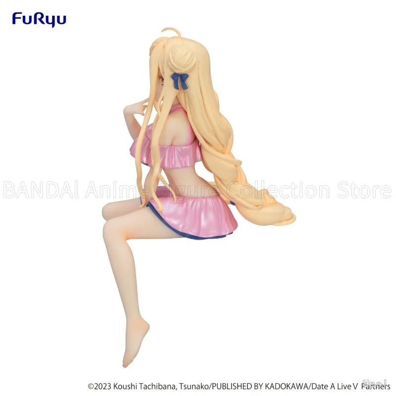 May 2026 Pre-sale Original FuRyu Noodle Stopper Figure Date A Live V Hoshimiya Mukuro Pink Swimsuit Version Model Toys