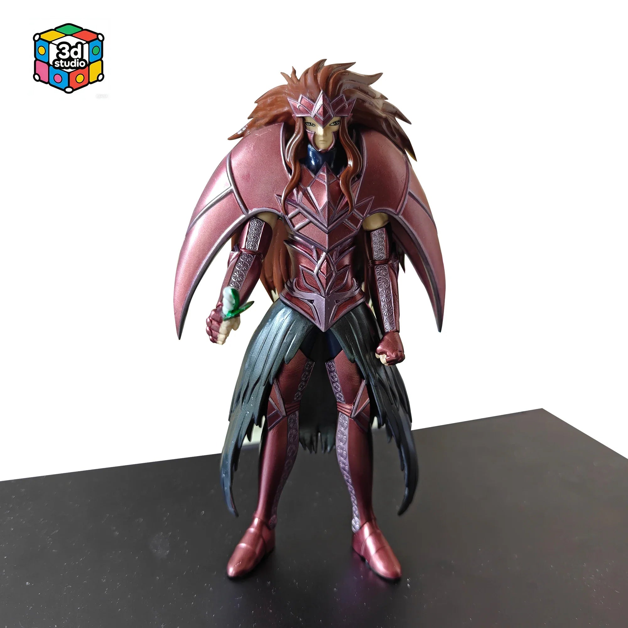 3D Studio Saint Seiya 108 Specters Heavenly Stand Star Tree Demon Rugal Figure Model