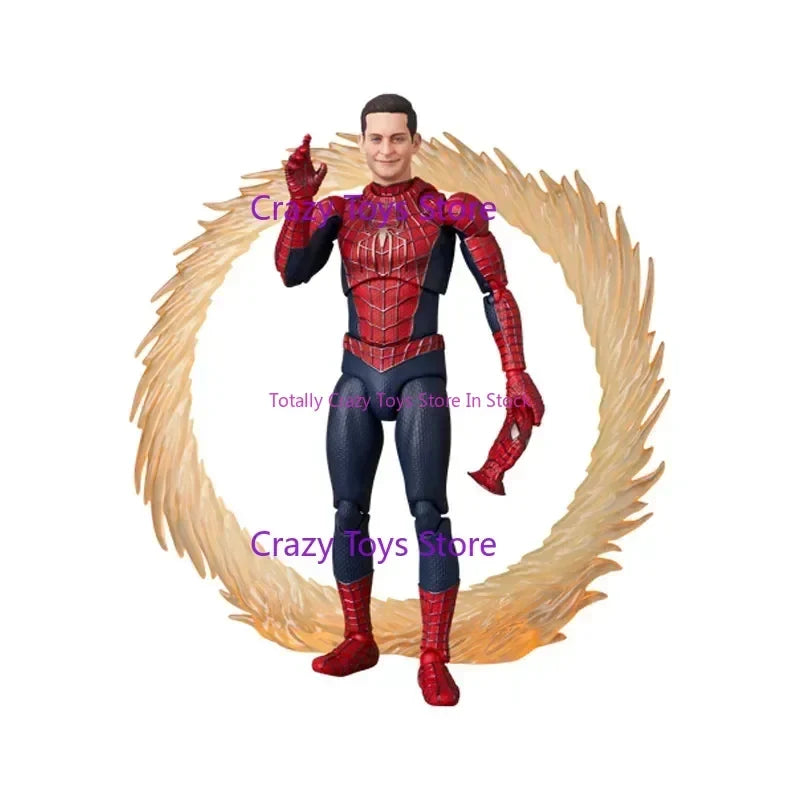 In Stock Original MAFEX No.241 Spider-Man Tobey Maguire Hero Never Comes Back Neighborhood Action Figure Model Toy.