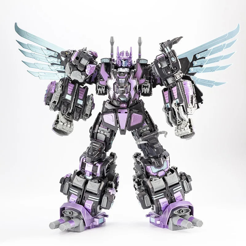 6IN1 JINBAO MMC Predaking Nero Rex Black Ver G1 Transformation Action Figure KO Movie Model Combiner Deformation Car Robot Toys