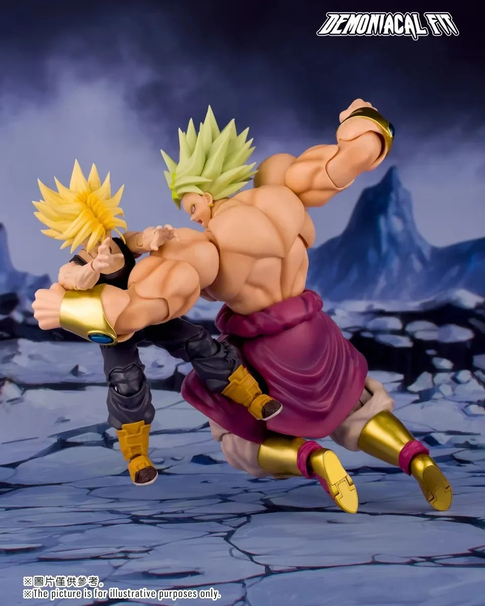 Broli Legendary Berserker 6-Inch Action Figure Collectible Movable Doll with Cosmic Shock Feature for Action Figure Enthusiasts