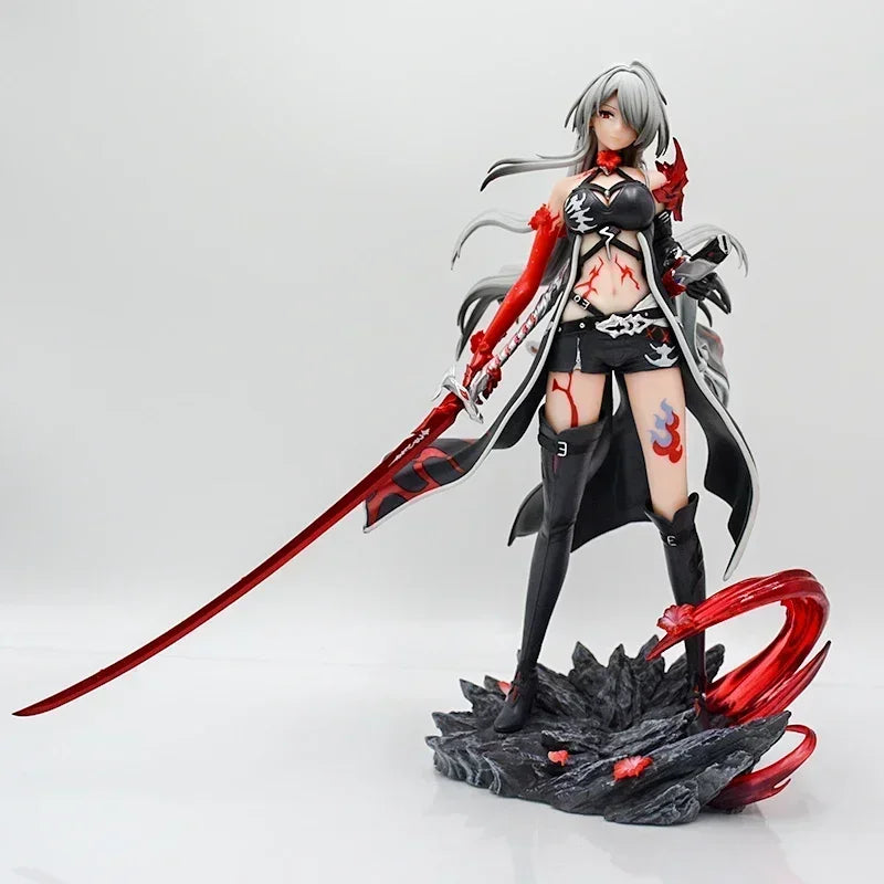 40cm Honkai Star Rail Huang Quan Anime Girl Figure Acheron Action Figure Houkai Gakuen Figurine Game Statue Model Doll Toys Gift