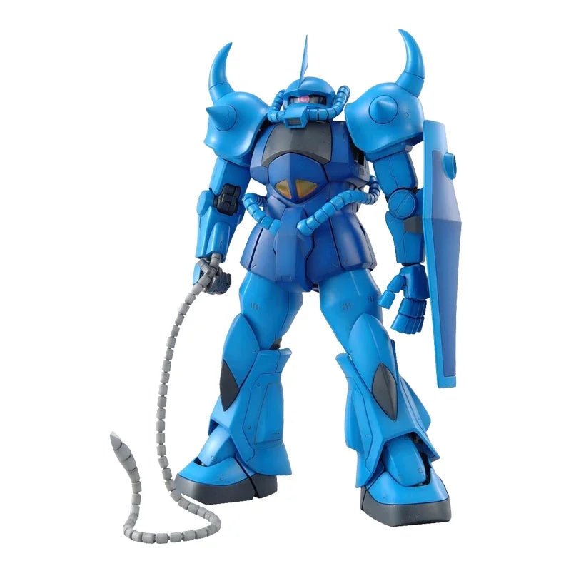 Bandai Genuine Gundam Model Kit Anime Figure MG 1/100 MS-07B Gouf 2.0 Collection Gunpla Anime Action Figure Toys for Children