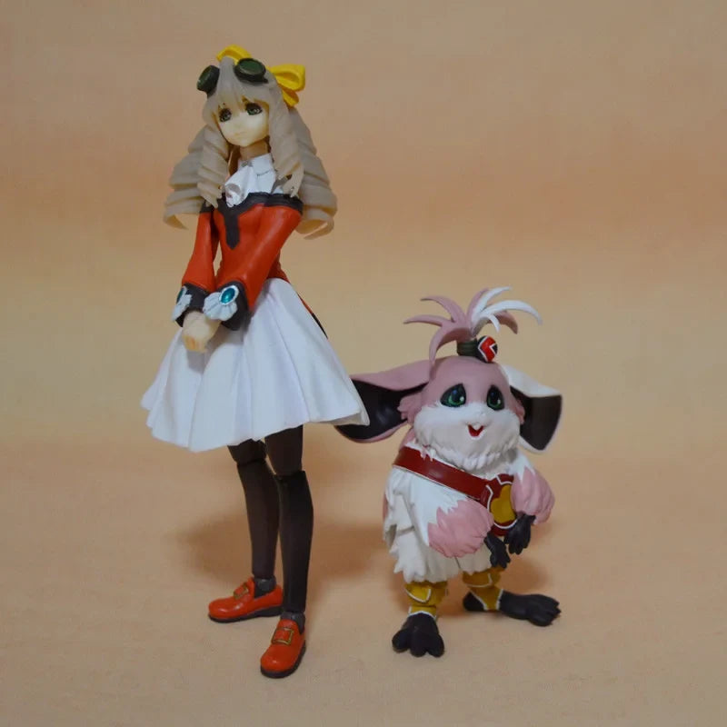 11.4cm / 7cm Square Enix Bring Arts Xenogears Maria Balthasar &Chu-Chu Action Figure Flexible Model Collection Toys Gifts