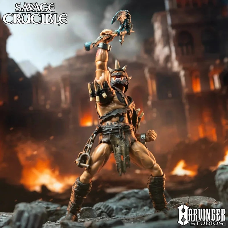 In Stock Harbinger Studios 1/12 Savage Crucible Valenox Wf Exhibition Limited Edition Action Figure Anime Model Toy Gift