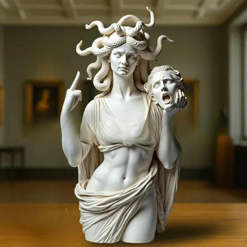 Venus With Attitude Statue Of Vienna Goddess 3d Resin Craft Ornaments  Mini Figurine Plaster Statue  Bust Portraits Home Decor