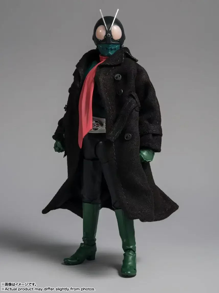 Bandai SHF New Kamen Rider Anno Movie Version Coat No. 1 Knight Can Be Done Figure Model Collection Toy Gift Action Figure Toy