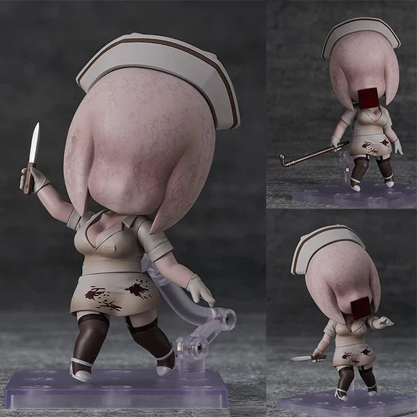 GSC, GoodSmile Original Authentic GSC Silent Ridge F Triangle Head Bubble Head Nurse Game Mobile Doll Model Toy Gift in Stock
