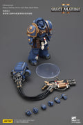 【SF】JOYTOY Warhammer 40K 1/18 Action Figure Ultramarines Heavy Artificer Armor with Relic Multi Melta Model Toys Gifts