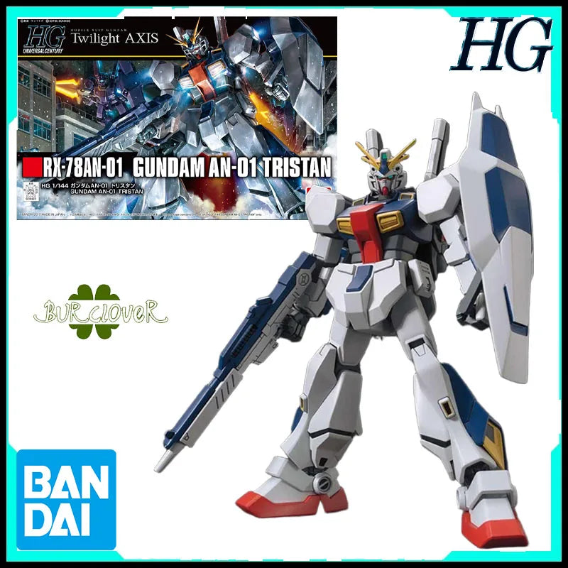 Bandai Genuine HG Tristan Gundam RX-78AN-01 1/144 Anime Action Figure Assembly Model Toys Gifts For Children Collectibles Hobby