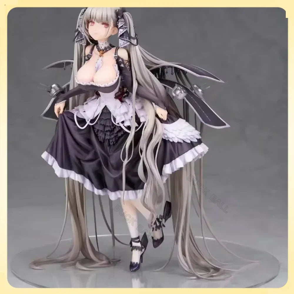 24cm Azur Lane Anime Figures Hms Formidable Figure Pvc Gk Statue Figurine Azuma  Model Doll Collection Room Decora Desk Toys Gif