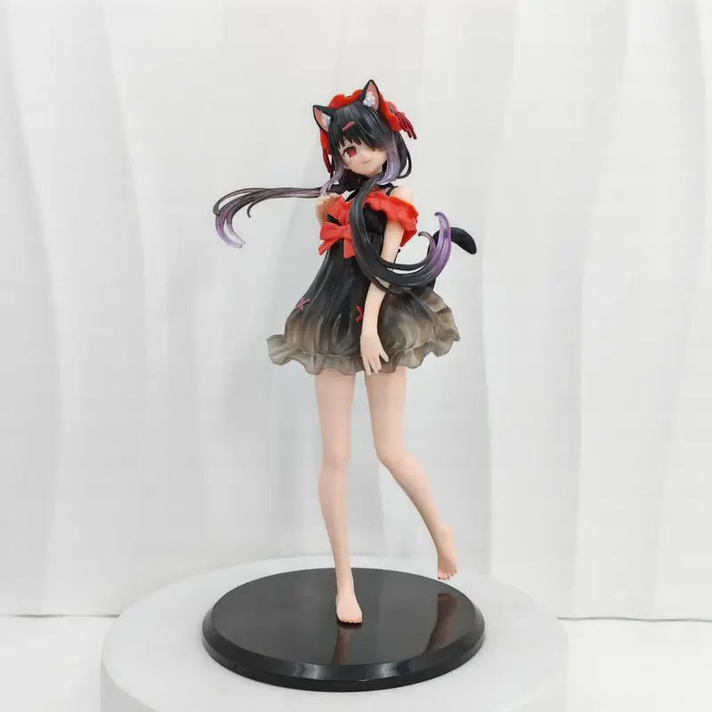 New Date A Live Handmade: Sazaki Crazy Three Pajamas Crazy Three Beautiful Girl Desktop Accessories Model Toy Gift