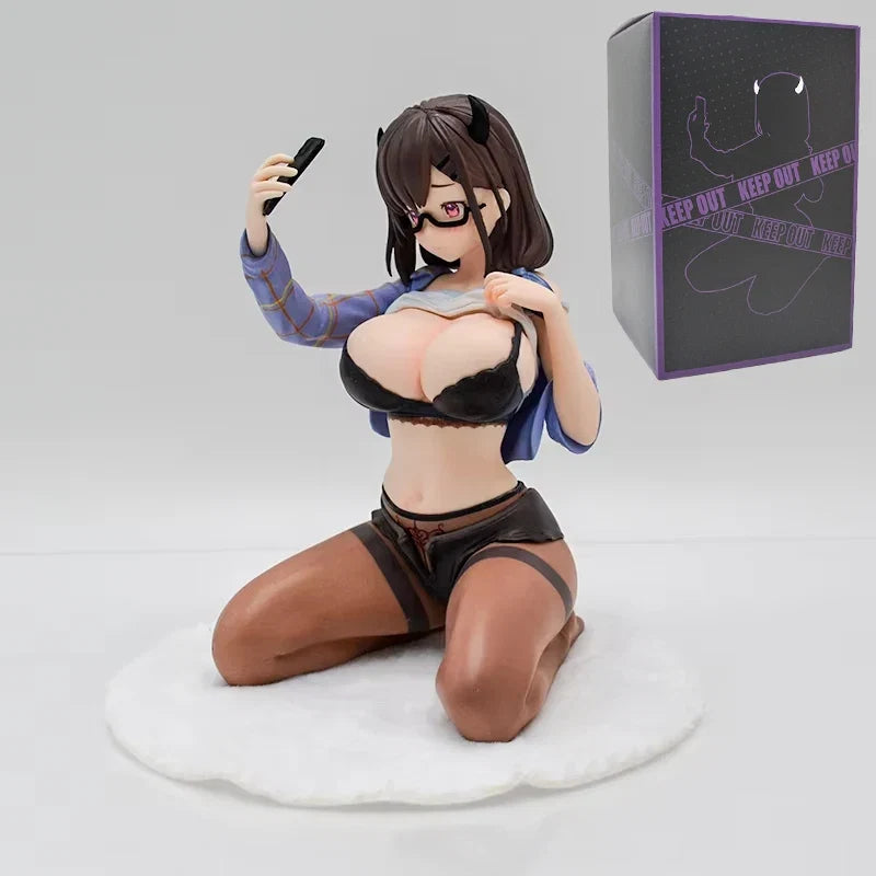 19cm Vivify Mouikkai Yarou ka? Yuki Sexy Anime Girl Figure Hentai Daiki Kougyou Mimaki Hanon Action Figure Adult Model Doll Toys