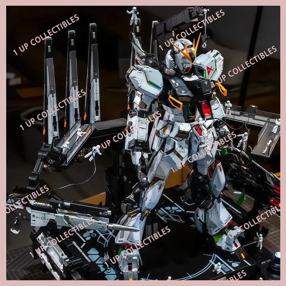 DABAN PG 1/60 Metal Structure Rx-93 V Action Figure Equipped with Floating Cannon Mecha Assembly Plastic Model Kit Collect Toys