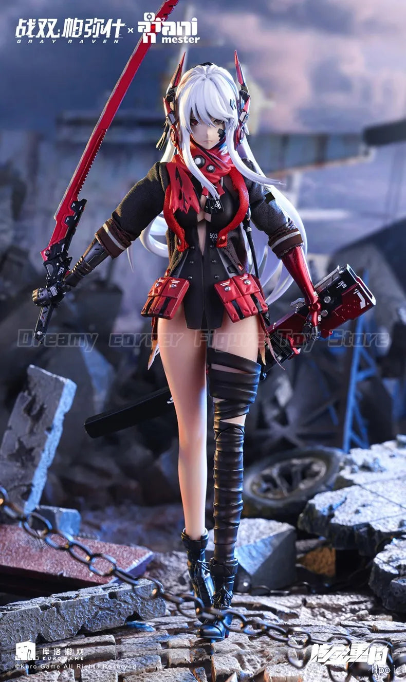 【In Stock】Nuclear Gold Reconstruction AniMester GRAY RAVEN: PUNISHING Lucia Crimson Deep 1/9 Action Figure Collection Toys