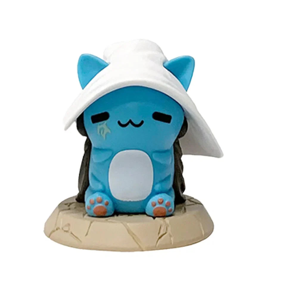 New Elden Ring Gaming Peripherals Q Version Mini Ranni Cat Melina Figure 6-9cm Lani Magic Ornaments PVC Dolls