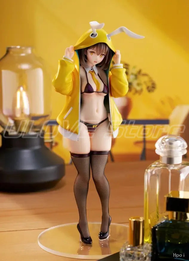 In Stock Original Love Koikoi Cherry Hinata Shy Rabbit Animation Figure Model Gift Toys Collection