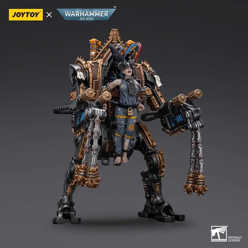 [IN STOCK] JOYTOY Warhammer 40k 1/18 Action Figures Adepta Sororitas Penitent Engine with Penitent Flails Collections toy gift