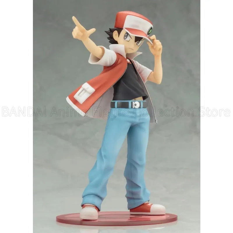 In Stock Original Kotobukiya Pokemon Figure Series GREEN with EIEVUI RED with PIKACHU 1/8 Scale Pre-Painted Figure Anime Toys