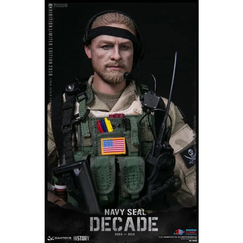 DAMTOYS Original ELITE SERIES Series Navy SEALs (Ten Year Journey) Finished Product Movable Soldier Model Boy's Gift Collect