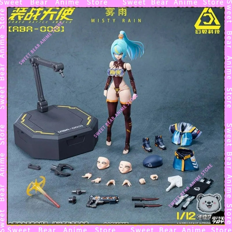 Pre-Order LOSCONT Armored Battle Angel Kirisame 1/12 Scale ABA003 Action Figure Anime Model Trendy Toys Desktop Doll
