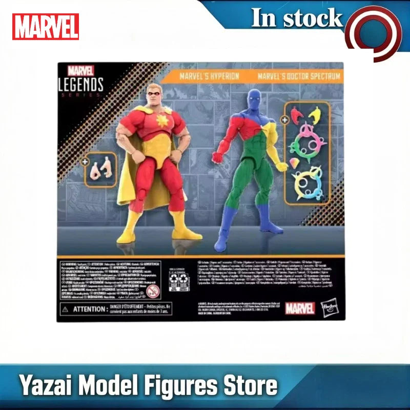 Original Marvel Legends Series Squadron Supreme Marvel's Hyperion and Doctor Spectrum  Action Figure Model Toys Gift
