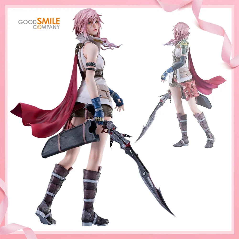 100% Original Good Smile Company Square Enix Final Fantasy XIII - Lightning  Anime Figure Action Figure Model Decoration