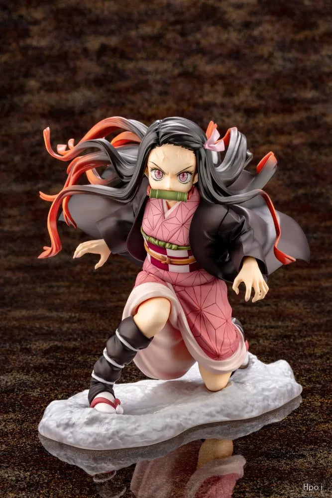 In Stock Original KOTOBUKIYA ARTFX J Blade of Demon Destruction Kamado Nezuko 1/8 Action Figures Models Toys Gifts Collection