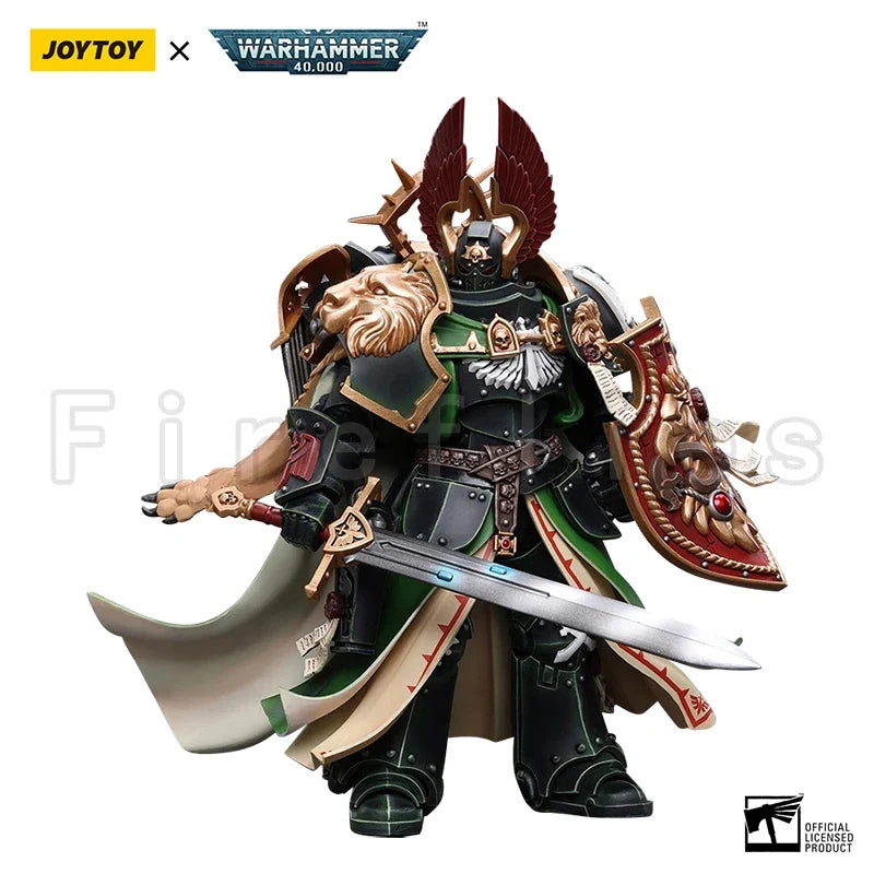 1/18 JOYTOY Action Figure 40K Dark Angels Primarch Lion El‘Jonson Re-issue Version Anime Model Toy
