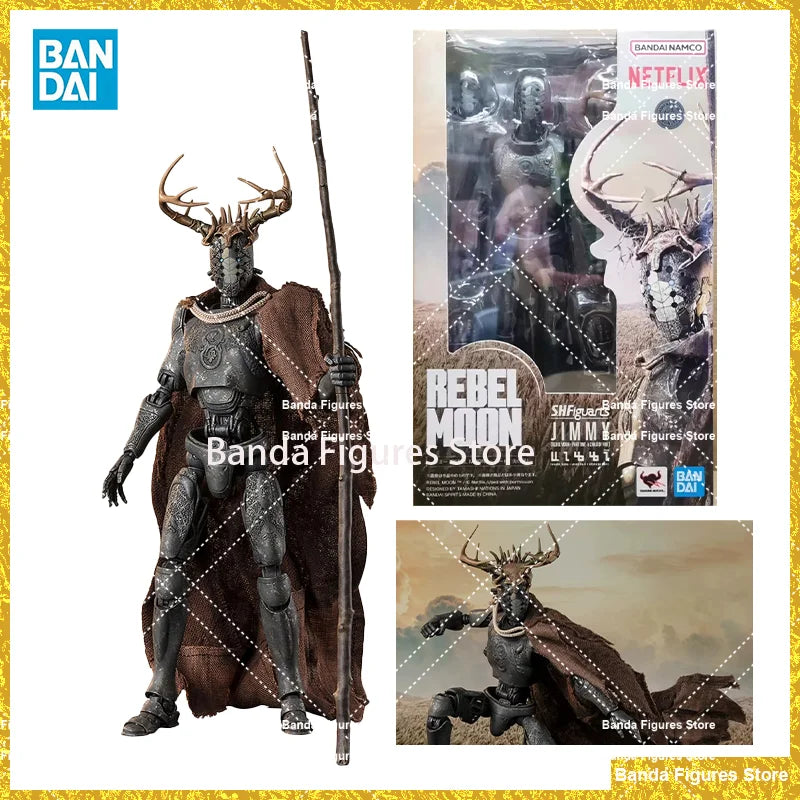 Original S.H.Figuarts SHF Jimmy REBEL MOON Part 1 A Child Of Fire In Stock Anime Action Collection Figures Model Toys