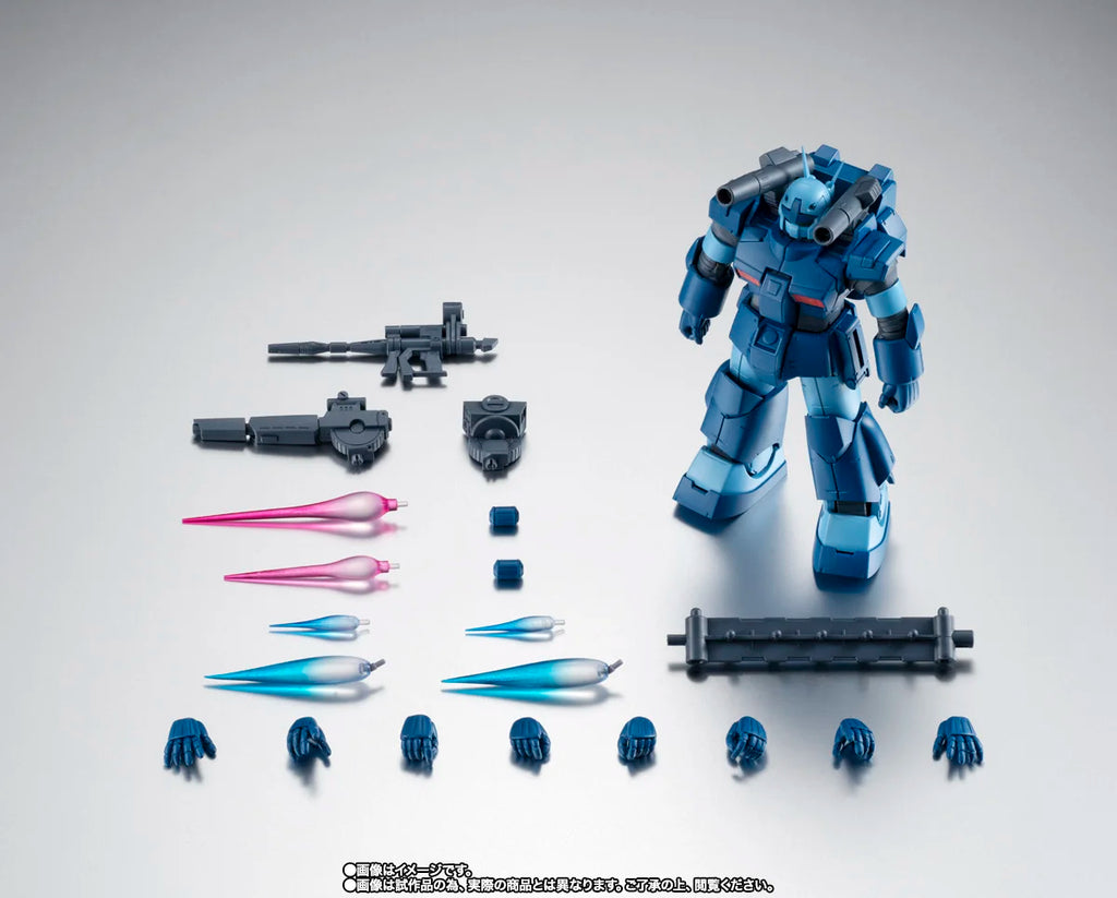 Bandai Stock Original ROBOT SPIRITS RX-77-3 GUNCANNON HEAVY CUSTOM Ver. A.N.I.M.E. -JABURO BASE- Anime Action Figures Toys Model