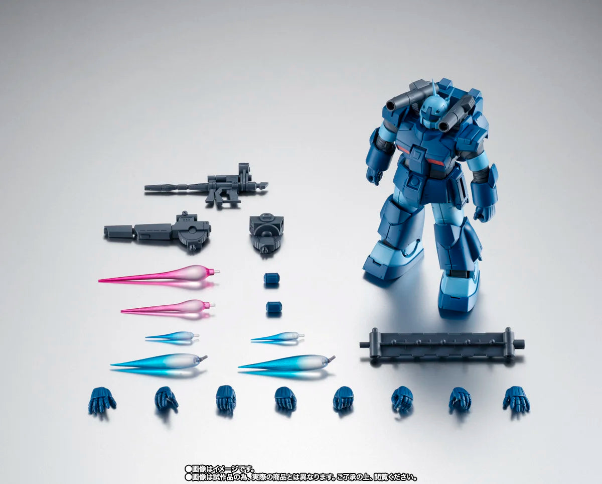 Bandai Stock Original ROBOT SPIRITS RX-77-3 GUNCANNON HEAVY CUSTOM Ver. A.N.I.M.E. -JABURO BASE- Anime Action Figures Toys Model
