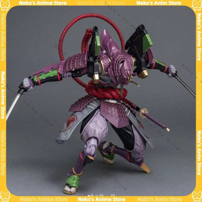 【In Stock】Sentinel Riobot Musha Evangelion Unit-01 General-Purpose Humanoid Battle  Action Figure Anime Model Desktop Doll Gift