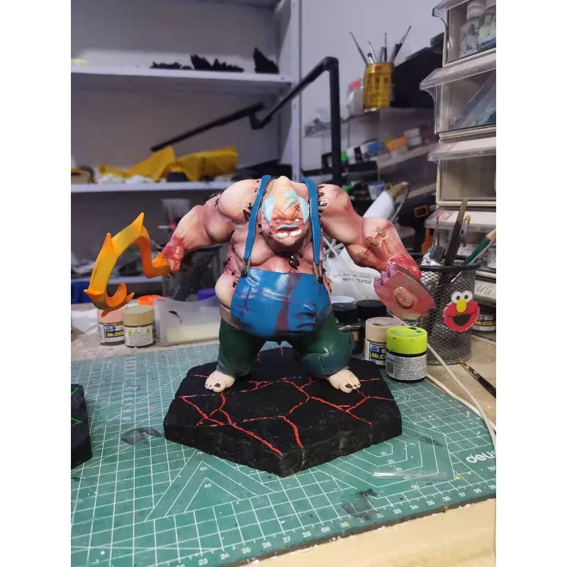 15cm DOTA2 Figure Pudge Handmade Customization Anime Collectible Model Resin Desktop Decorations Holiday Gifts Children Toy